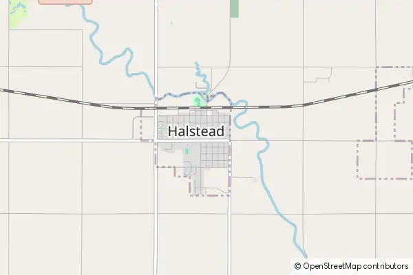 Mapa Halstead