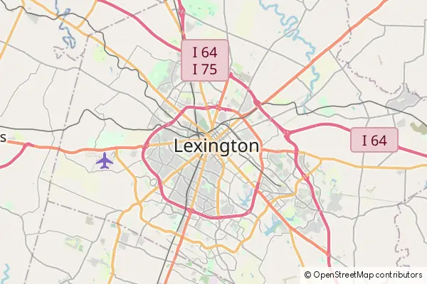 Mapa Lexington