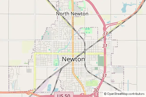 Mapa Newton