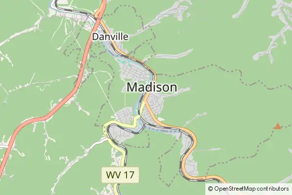 Mapa Madison