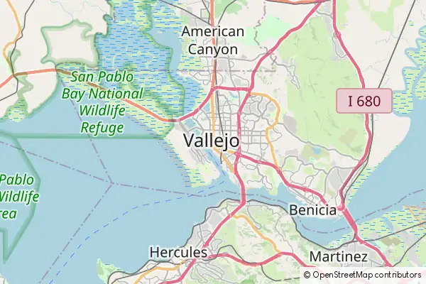 Mapa Vallejo