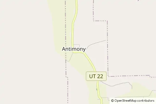 Mapa Antimony