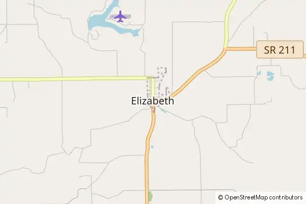 Mapa Elizabeth