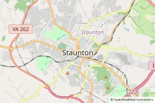 Mapa Staunton