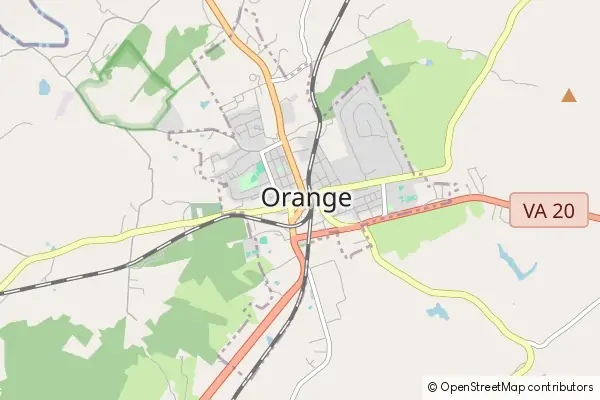 Mapa Orange