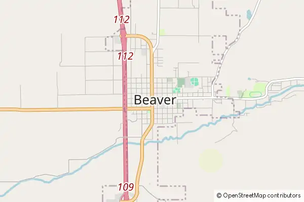 Mapa Beaver