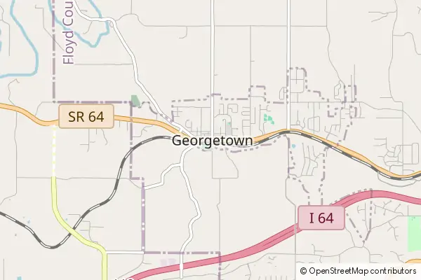 Mapa Georgetown