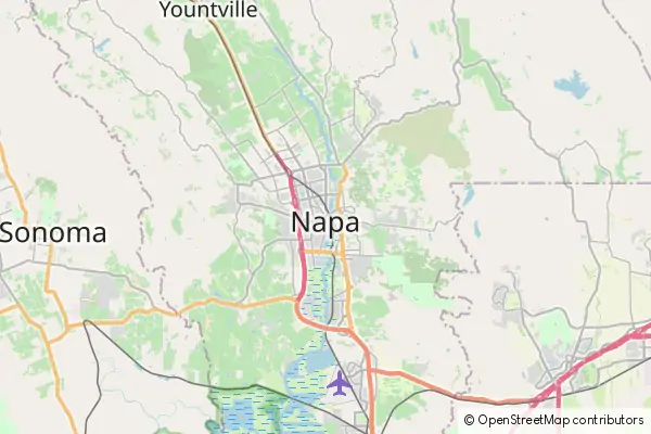 Mapa Napa