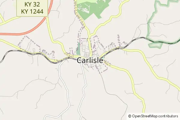 Mapa Carlisle