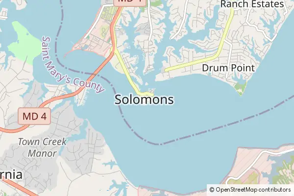 Mapa Solomons