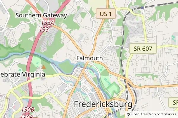 Mapa Falmouth