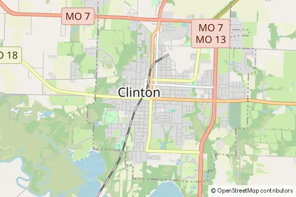 Mapa Clinton