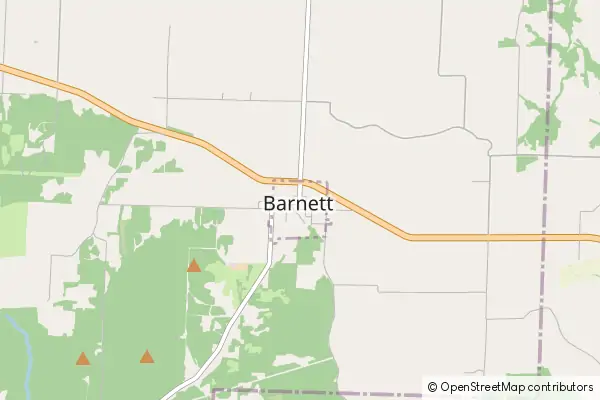 Mapa Barnett