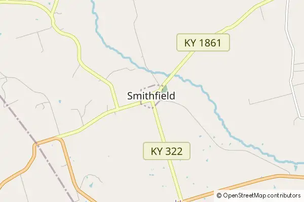 Mapa Smithfield