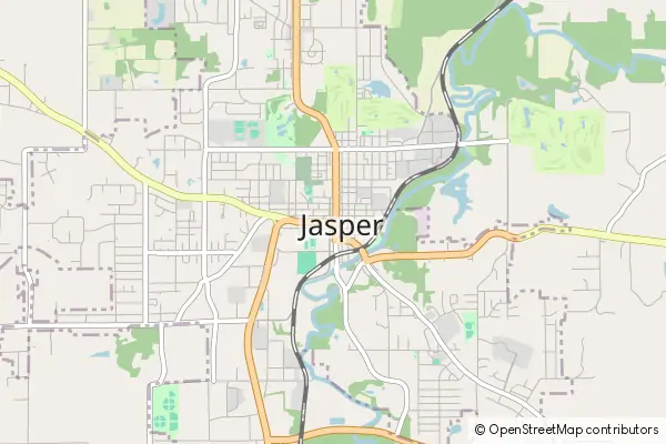 Mapa Jasper