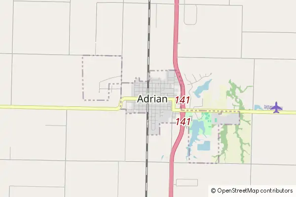 Mapa Adrian