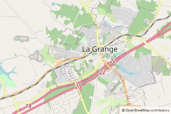 Mapa La Grange