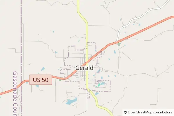 Mapa Gerald