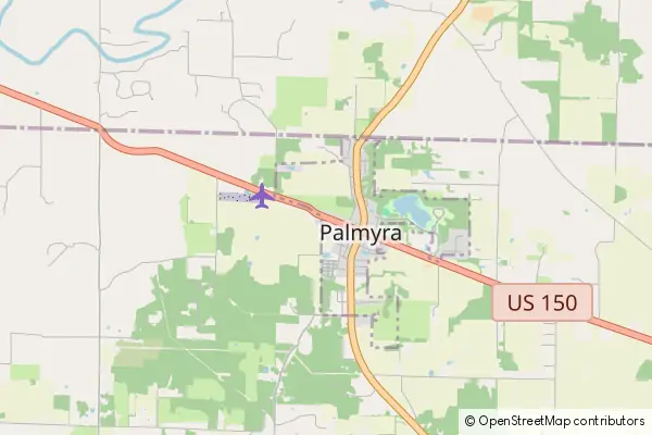 Mapa Palmyra