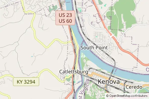 Mapa Catlettsburg