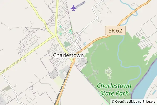 Mapa Charlestown