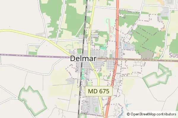 Mapa Delmar