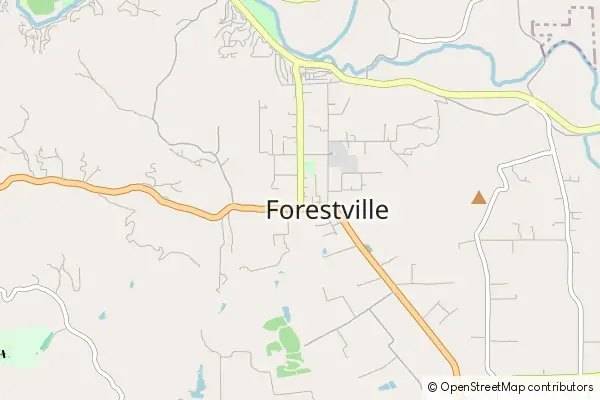 Mapa Forestville