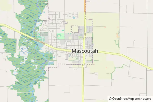 Mapa Mascoutah