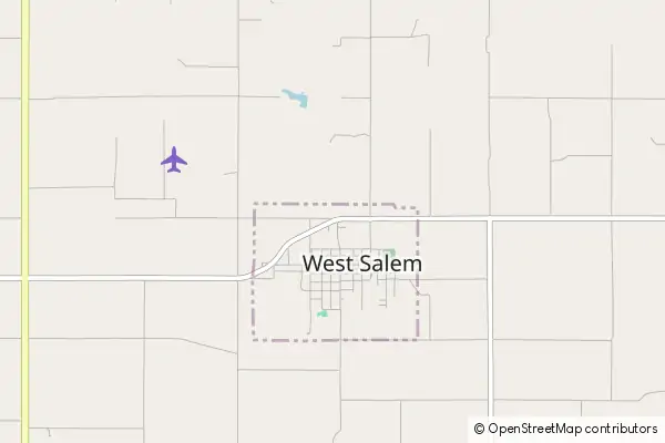 Mapa West Salem