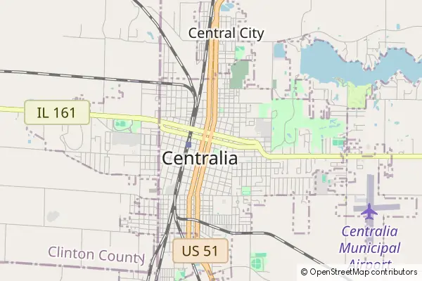 Mapa Centralia