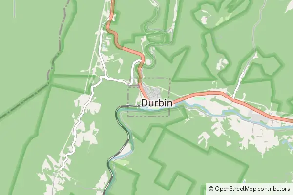 Mapa Durbin