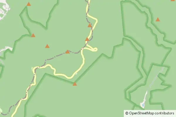 Mapa Park Narodowy Shenandoah