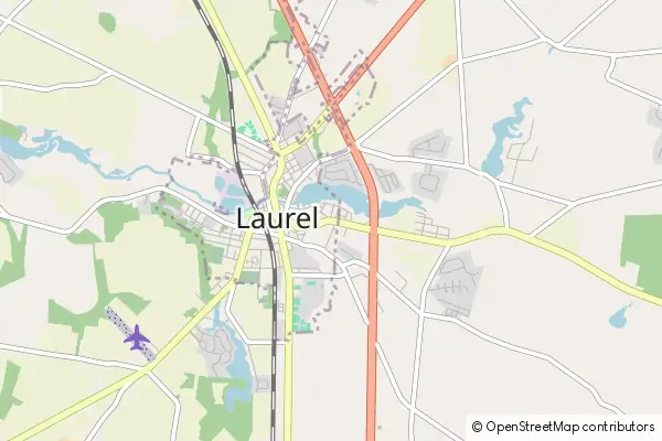 Mapa Laurel