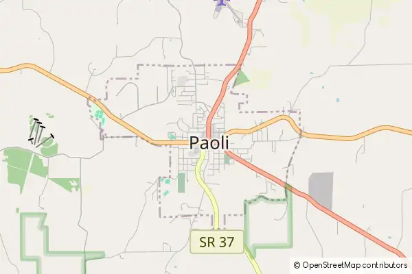 Mapa Paoli