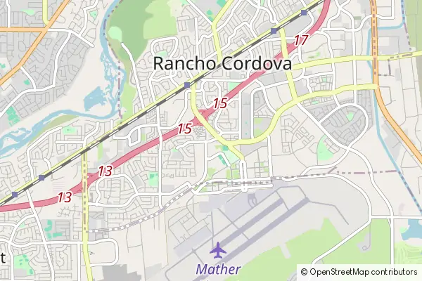 Mapa Rancho Cordova