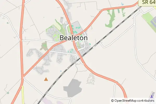 Mapa Bealeton