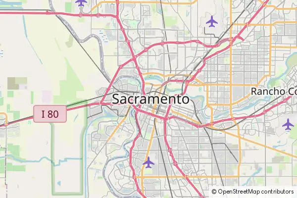 Mapa Sacramento