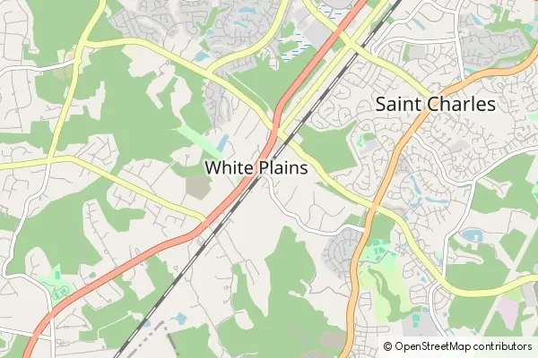 Mapa White Plains