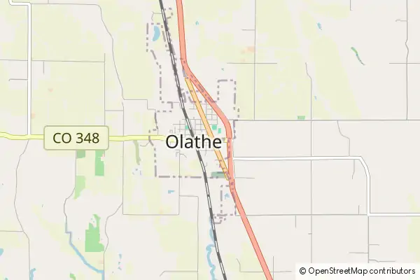 Mapa Olathe