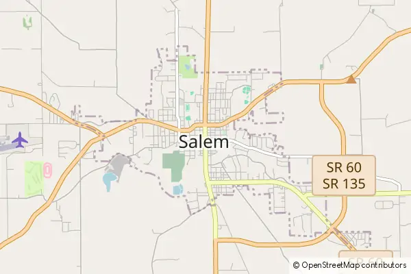 Mapa Salem