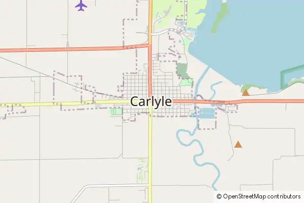 Mapa Carlyle