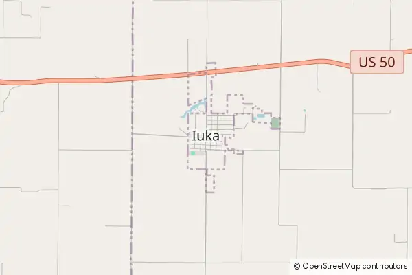 Mapa Iuka