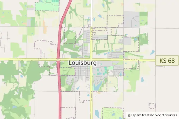 Mapa Louisburg