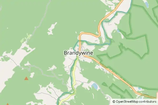 Mapa Brandywine