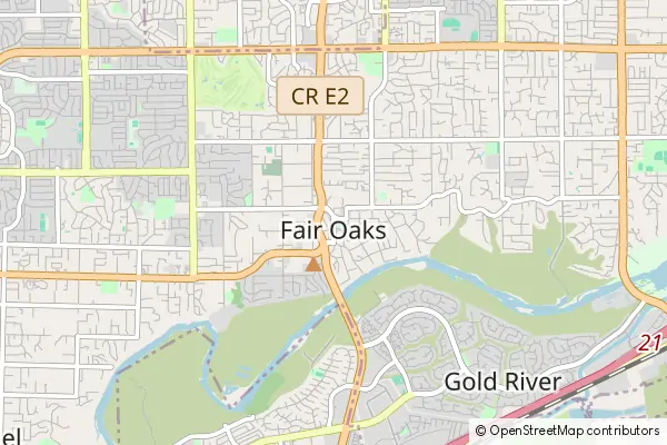 Mapa Fair Oaks