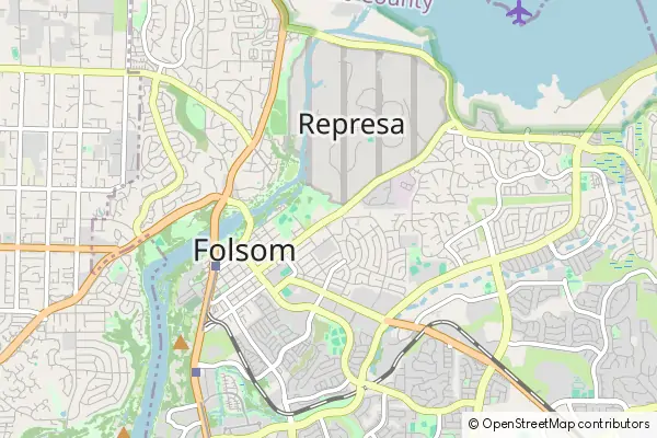 Mapa Folsom