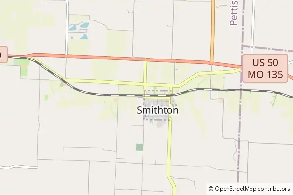 Mapa Smithton