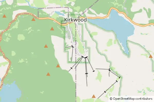 Mapa Kirkwood