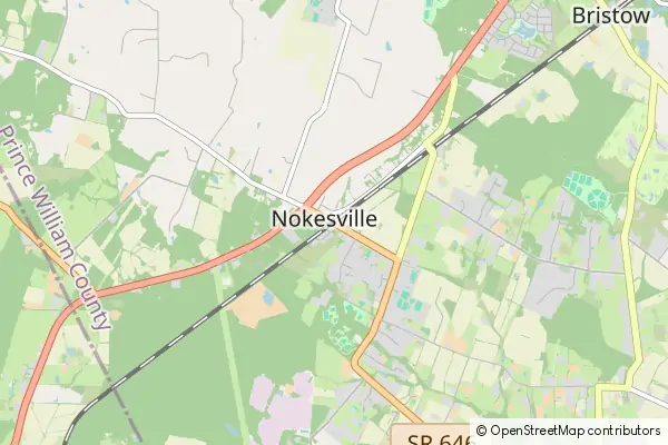 Mapa Nokesville