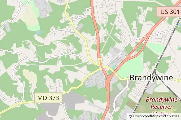 Mapa Brandywine